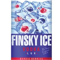 FINSKY ICE VODKA LUX NORDIC BERRIES FOR STRONG TEMPERED NATURENATURE