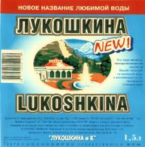 НОВОЕ НАЗВАНИЕ ЛЮБИМОЙ ВОДЫ ЛУКОШКИНА И КО NEW LUKOSHKINA