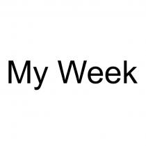 MY WEEKWEEK