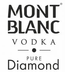 MONT BLANC VODKA PURE DIAMONDDIAMOND