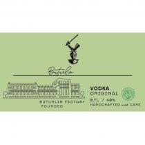 BUTURLIN 1897 BUTURLIN FACTORY FOUNDED IN 1897 NATIVE RUSSIAN VODKA ORIGINAL HANDCRAFTED WITH CARECARE
