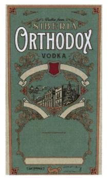 ORTHODOX VODKA FROM SIBERIASIBERIA