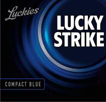 LUCKY STRIKE LUCKIES COMPACT BLUEBLUE