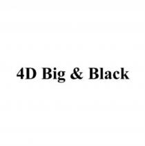 4D BIG & BLACKBLACK