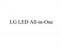 LG LED ALL-IN-ONEALL-IN-ONE