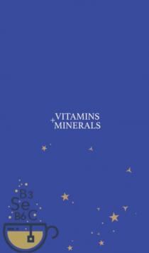 VITAMINS MINERALS B3 SE B6 CC