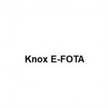 Knox E-FOTAE-FOTA