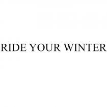 RIDE YOUR WINTERWINTER