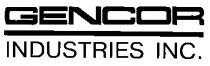 GENCOR INDUSTRIES INC