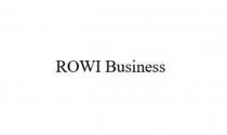 ROWI BUSINESSBUSINESS