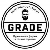 GRADE MENS HAIRCUT STUDIO ПРАВИЛЬНЫЕ ФОРМЫ И ТОЧНЫЕ СТРИЖКИMEN'S СТРИЖКИ