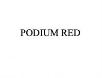 PODIUM REDRED