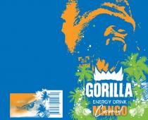 GORILLA ENERGY DRINK MANGO COCONUT MADE WITH REAL JUICEJUICE