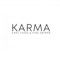 KARMA EASY FOOD & FINE DRINKSDRINKS