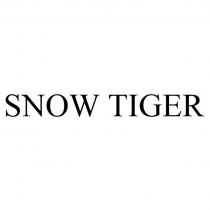 SNOW TIGERTIGER