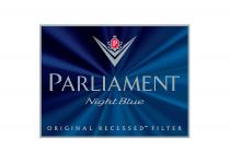 P PARLIAMENT NIGHT BLUE ORIGINAL RECESSED FILTERFILTER