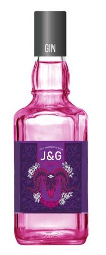 J&G GIN PINK GIN FINEST QUALITY LIMITED EDITIONEDITION