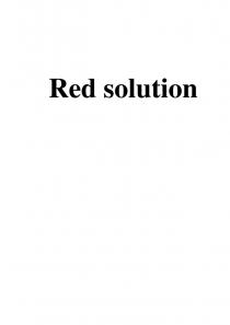 RED SOLUTIONSOLUTION