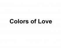 COLORS OF LOVELOVE