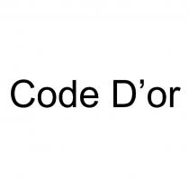 CODE DORD'OR