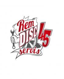 REM DISC 45 SERVISSERVIS