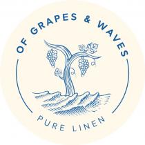 OF GRAPES & WAVES PURE LINENLINEN