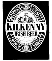 SMITHWICK & SONS KILKENNY IRISH BEER RED ROSSO ROT ROUSSE SPECIAL TRADITIONALLY BREWED ST FRANCIS ABBEY BREWERY