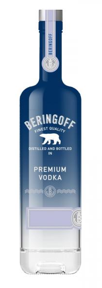 BERINGOFF FINEST QUALITY DISTILLED AND BOTTLED IN PREMIUM VODKAVODKA