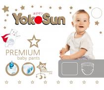 YOKOSUN PREMIUM BABY PANTS ДО 12 ЧАСОВ СПОКОЙНОГО СНАСНА