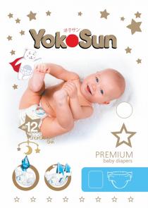 YOKOSUN PREMIUM BABY DIAPERS ДО 12 ЧАСОВ СПОКОЙНОГО СНАСНА