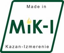 MIK-I MADE IN KAZAN-IZMERENIEKAZAN-IZMERENIE