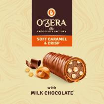OЗERA THE CHOCOLATE FACTORY SOFT CARAMEL & CRISP WITH MILK CHOCOLATEO'ЗERA