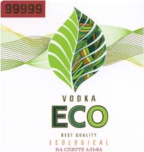 VODKA ECO 99999 BEST QUALITY ECOLOGICAL НА СПИРТЕ АЛЬФА IMPORTED FROM RUSSIA