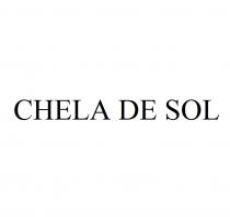 CHELA DE SOL