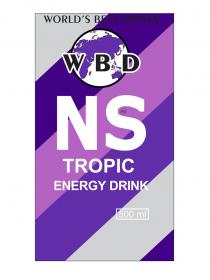 NS TROPIC ENERGY DRINK WBD WORLDS BEST DRINK