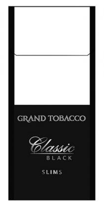 GRAND TOBACCO CLASSIC BLACK SLIMS
