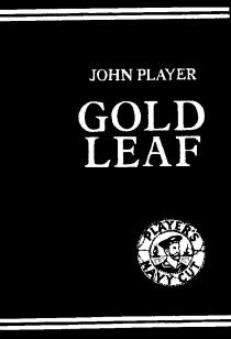 GOLD LEAF JOHN PLAYER PLAYERS NAVY CUT