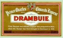 PRINCE CHARLES EDWARDS EDWARD DRAMBUIE SINCE 1745 LIQUEUR