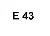 E 43