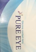 PURE EYE silicone contact lens