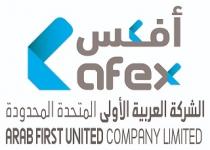  arab first united company limited afex;أفكس الشركة العربية الأولى المتحدة المحدودة