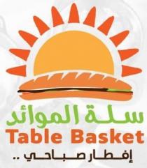 Table Basket;سلة الموائد إفطار صباحي