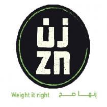 Weight it right zn;زن زنها صح