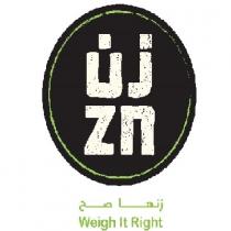 weigh it right zn ;زن زنها صح