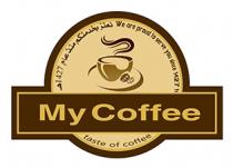 my Coffee we are proud to serve you since 1427 h taste of coffee;نعتز بخدمتكم منذ عام 1427هـ
