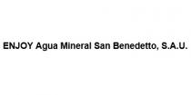 ENJOY Agua Mineral San Benedetto S A U