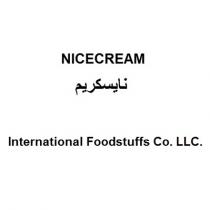 NICECREAM International Foodstuffs Co LLC;نايسكريم