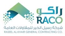 Raseel Alkhair general contracting co RACO;شركة رسيل الخير للمقاولات العامة راكو