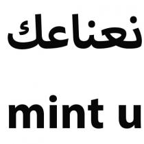 mint u;نعناعك