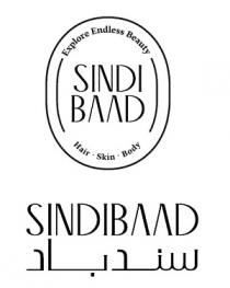 SINDIBAAD explore endless beauty hair skin body;سندباد